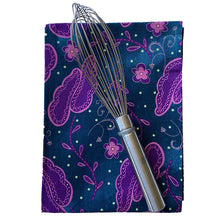 Load image into Gallery viewer, Sari Floral Tea Towel - Calm Colorway