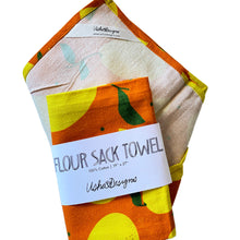 Load image into Gallery viewer, Lemon Burst Tea Towel