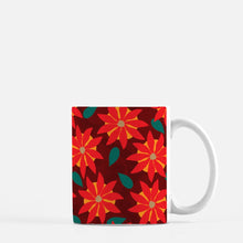Load image into Gallery viewer, Holiday Flowers Mug 11oz.