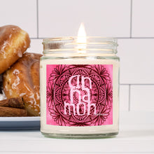 Load image into Gallery viewer, Cinnamon Mandala Candle (Hand Poured 9 oz.)