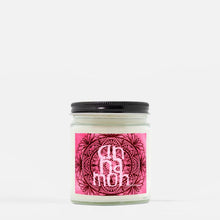 Load image into Gallery viewer, Cinnamon Mandala Candle (Hand Poured 9 oz.)