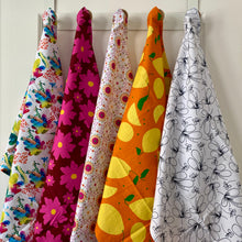 Load image into Gallery viewer, Abstract Silhouettes Tea Towel
