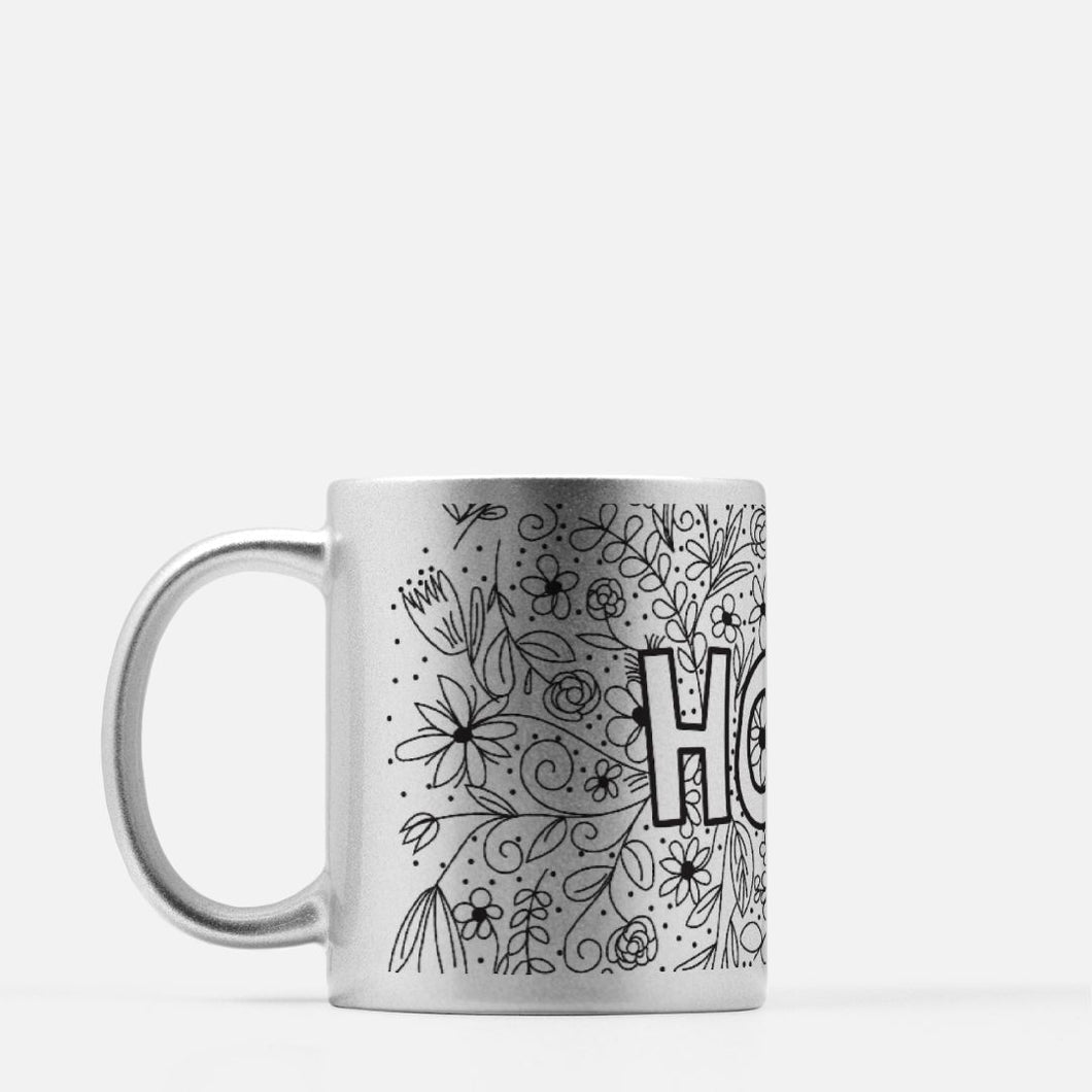 Hope Mug 11 oz. (Silver)
