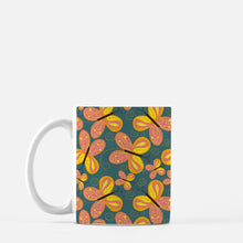 Load image into Gallery viewer, Bright Butterflies Mug 11oz.
