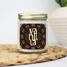 Load image into Gallery viewer, Vanilla Mandala Candle
